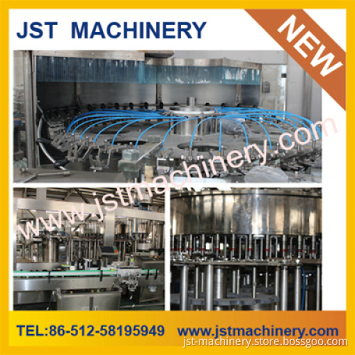 Automatic 3-in-1 Triblock Drinkable Water Filling Machinery